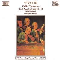 Vivaldi: Violin Concertos Op. 8 Nos. 5-8 and 10-12