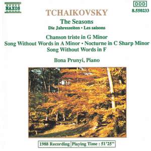 Tchaikovsky: The Seasons, Chanson triste, Nocturne