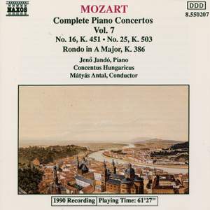 Mozart - Complete Piano Concertos Vol. 7 Product Image