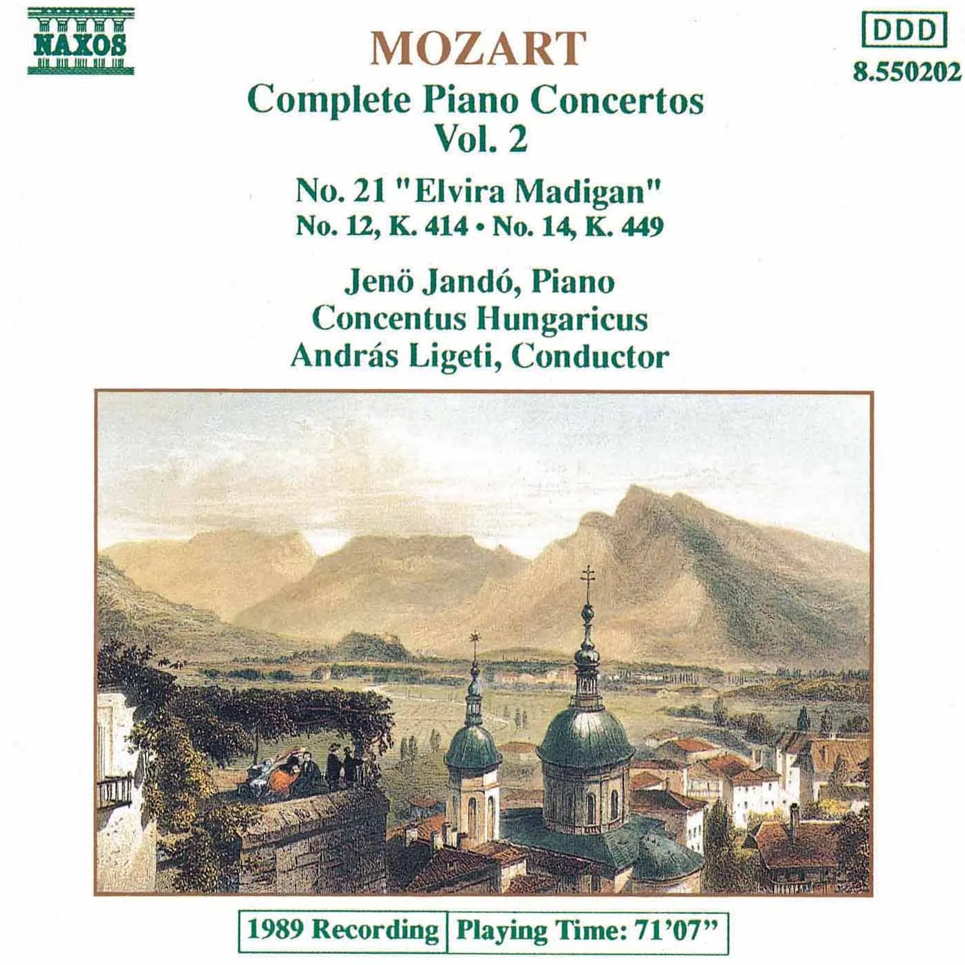 Mozart - Complete Piano Concertos Vol. 2 - Naxos: 8550202 - CD or