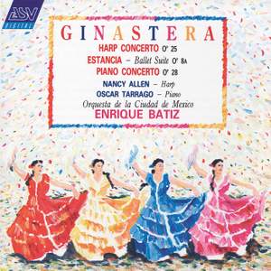 Ginastera: Harp Concerto and Piano Concerto