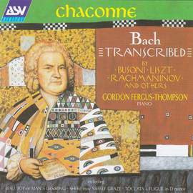 Chaconne - Bach Transcribed