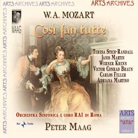 Mozart: Così fan tutte, K588