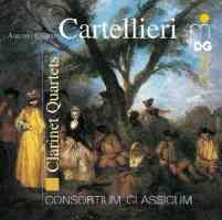 Antonio Cartellieri: Clarinet Quartets Nos. 1, 2 & 4