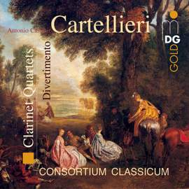 Antonio Cartellieri: Clarinet Quartet No. 3