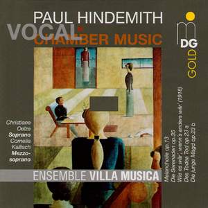 Hindemith: Melancholie, Op. 13, etc.