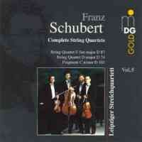Schubert: Complete String Quartets Vol. 5