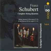 Schubert: Complete String Quartets Vol. 6