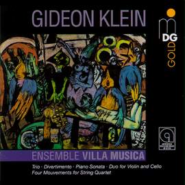 Klein, Gideon: Divertimento for 2 Oboes, 2 Clarinets, 2 Horns and 2 Bassoons, etc.