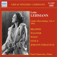Great Singers - Lehmann