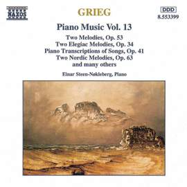 Grieg: Piano Music. Vol. 13