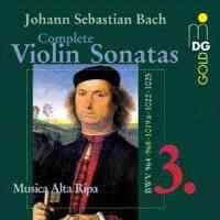 Bach: Complete Violin Sonatas Vol. 3