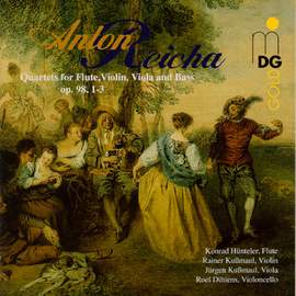 Reicha - Quartets for Flute, Violin, Viola and Violoncello op. 98, No. 1-3