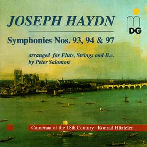 Haydn - Symphonies Nos. 93, 94 and 97 (arranged for flute, strings and continue by Peter Salomon)