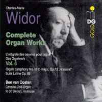 Widor: Complete Organ Works Vol. 6