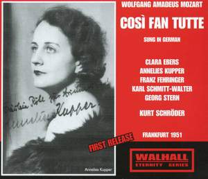 Mozart: Così fan tutte, K588