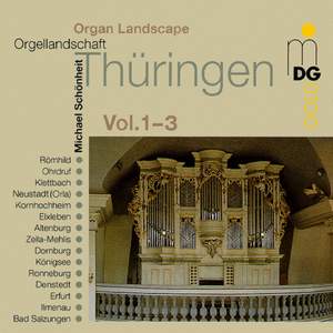 Organ Landscape: Thüringen, Vols. 1-3