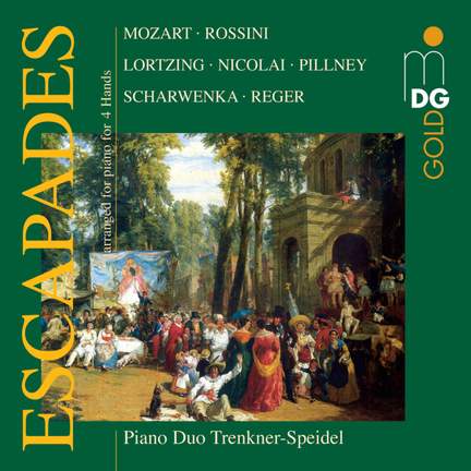 Escapades: Overtures and Variations for piano for 4 Hands