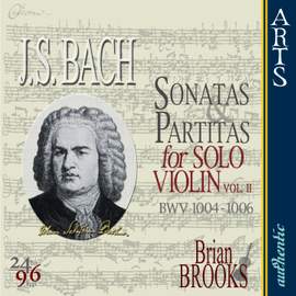 J S Bach: Sonatas & Partitas for Solo Violin, volume 2