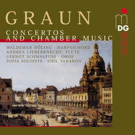 Graun, C H: Concerto for Harpsichord and Strings in C minor, etc.