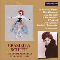 Mozart, Bellini & Donizetti - The Studio Recitals 1953-56
