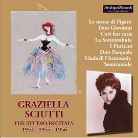 Mozart, Bellini & Donizetti - The Studio Recitals 1953-56