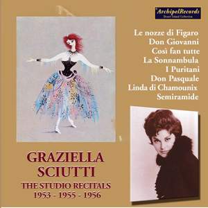 Mozart, Bellini & Donizetti - The Studio Recitals 1953-56