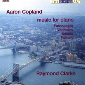 Aaron Copland Music For Piano