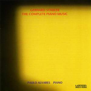 Gerhard Stäbler - The Complete Piano Music
