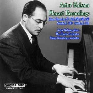 Artur Balsam - Mozart Recordings