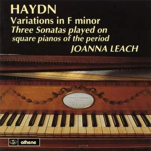 Haydn: Variations in F minor, Piano Sonatas Nos. 33, 48 & 59