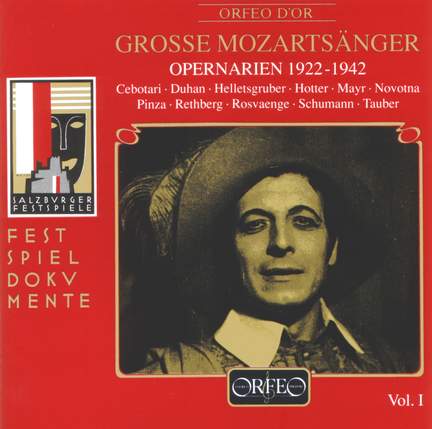 Große Mozartsänger Vol. 1