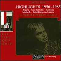 Highlights 1956-1985 - Orfeo: C335931 - CD | Presto Music