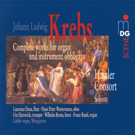 Krebs, J L: Fantasia for flute & organ in C major, etc.