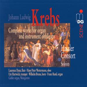 Krebs, J L: Fantasia for flute & organ in C major, etc.