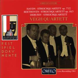 Haydn, Beethoven & Debussy: String Quartets