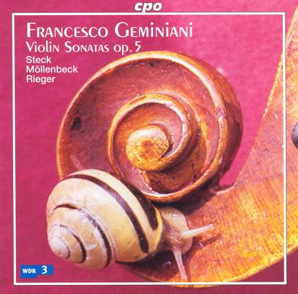 Geminiani, F: Violin Sonatas Op. 5