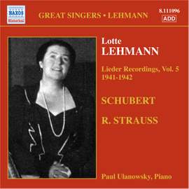 Great Singers - Lotte Lehmann
