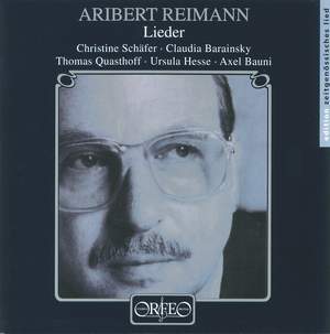 Aribert Reimann - Lieder