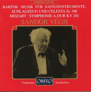 Mozart: Symphony No. 29 & Bartók: Music for Strings, Percussion & Celesta