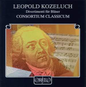Leopold Koželuch: Divertimenti for Bläser