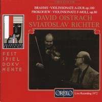 Brahms & Prokofiev: Violin Sonatas