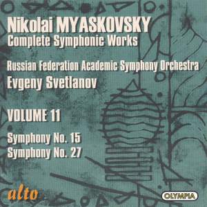Myaskovsky - Complete Symphonic Works Volume 11