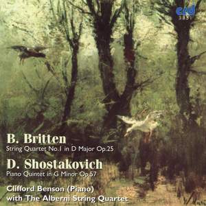 Britten: String Quartet No. 1 & Piano Quintet