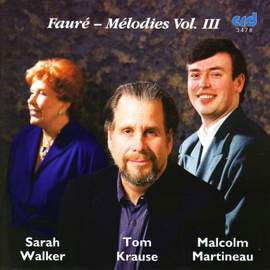 Fauré - Chansons Vol. 3