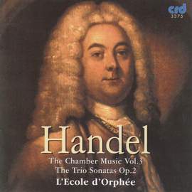 Handel - Chamber Music Vol. 3