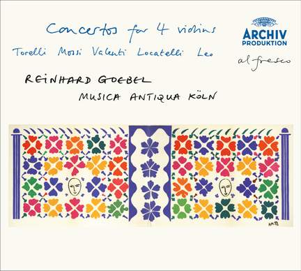 Concertos for 4 violins