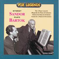 Gyorgy Sandor Plays Bartók