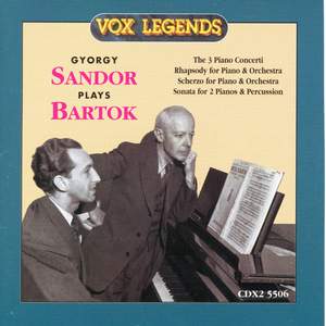 Gyorgy Sandor Plays Bartók