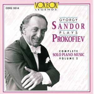 Sandor Plays Prokofiev Vol. 2